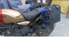 Fit For Royal Enfield Guerrilla 450 Canvas Pannier Bags - SPAREZO